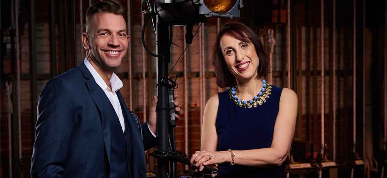 Stacey Stephens and Meg Fofonoff at the Strand Theatre