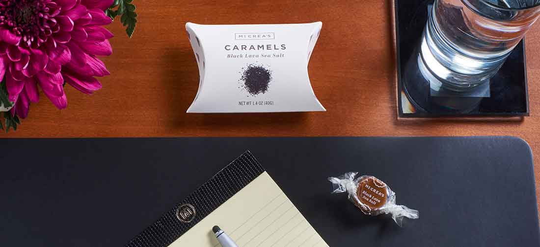 McCreas Caramel Product Photography