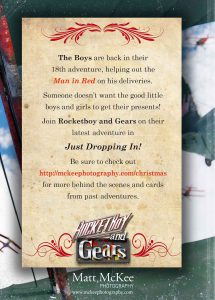 The Back Cover of Rocketboy and Gears
