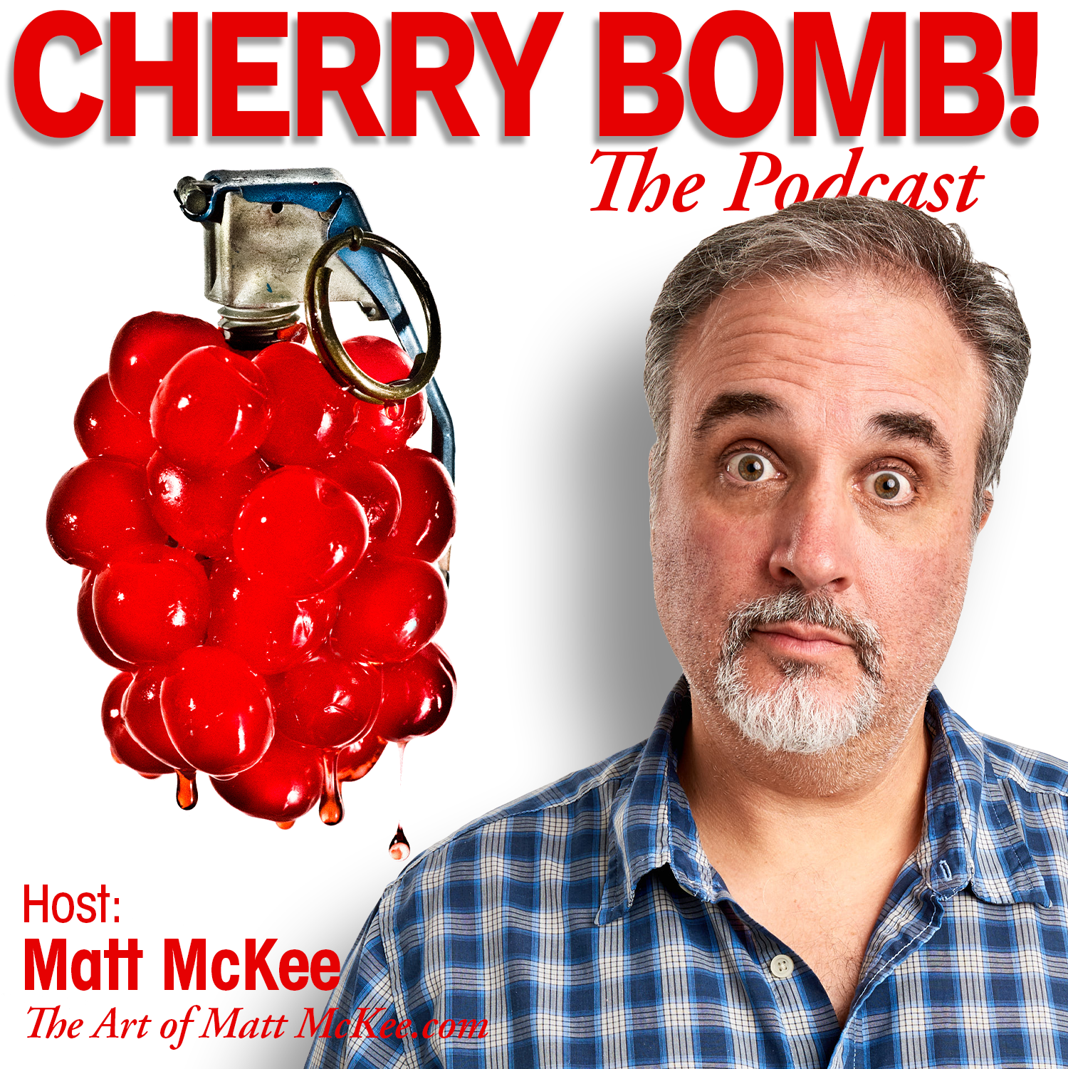 Your humble host of Cherry Bomb! The Podcast